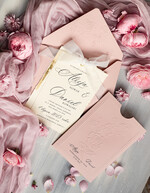 Zaproszenia ślubne z perełkami / tłoczeniem zaproszenia ślubne w kieszonce, eleganckie zaproszenia ślubne z jedwabną wstążką, tłoczone zaproszenia na ślub i wesele, tłoczone złote zaproszenie na ślub10