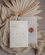 Zaproszenia ślubne z perełkami / tłoczeniem złocone zaproszenia ślubne z perełkami kalkowa koperta , minimalistyczne zaproszenie na ślub z perełkami i kalką, kalkowa obwoluta z perłami złocone zaproszenie na ślub cywilny perły18