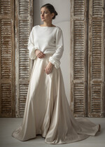 Panna Młoda Bolerka bolerka, narzutki, sweterki ślubne bolerko dla Panny Młodej, sweterkowe bolerko do sukni ślubnej, bolerko z dzianiny w kolorze ecru, ślubne bolerko sweterek11