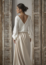 Panna Młoda Bolerka bolerka, narzutki, sweterki ślubne bolerko dla Panny Młodej, sweterkowe bolerko do sukni ślubnej, bolerko z dzianiny w kolorze ecru, ślubne bolerko sweterek12