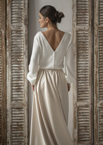 Panna Młoda Bolerka bolerka, narzutki, sweterki ślubne bolerko dla Panny Młodej, sweterkowe bolerko do sukni ślubnej, bolerko z dzianiny w kolorze ecru, ślubne bolerko sweterek2