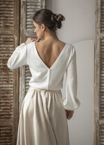 Panna Młoda Bolerka bolerka, narzutki, sweterki ślubne bolerko dla Panny Młodej, sweterkowe bolerko do sukni ślubnej, bolerko z dzianiny w kolorze ecru, ślubne bolerko sweterek0