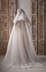 Panna Młoda Bolerka bolerka, narzutki, sweterki szyfonowy płaszcz ślubny, cienki płaszcz ślubny, narzutka ślubna ecru, płaszcz do sukni ślubnej6