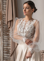 Panna Młoda Bolerka bolerka, narzutki, sweterki koronkowe bolerko ślubne, koronkowe bolerko do sukni ślubnej, delikatne bolerko ślubne, koronkowa narzutka ślubne 12