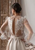 Panna Młoda Bolerka bolerka, narzutki, sweterki koronkowe bolerko ślubne, koronkowe bolerko do sukni ślubnej, delikatne bolerko ślubne, koronkowa narzutka ślubne 4