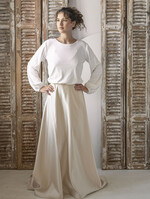 Panna Młoda Bolerka bolerka, narzutki, sweterki Bolerko z odkrytymi plecami, eleganckie bolerko ślubne, bolerko do sukni ślubnej, delikatne bolerko ślubne, letnia narzutka ślubne 1