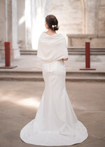 Panna Młoda Bolerka bolerka, narzutki, sweterki ślubne bolerka, etola na ślub welurowa ciepła 2