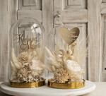 Prezenty, Podziękowania dla Rodziców Kompozycje Kwiatowe / Flowerboxy ślubne podziekowania dla rodzicow prezent dla mamy i taty na wesele kwiaty w kopule kompozycja z kwiatów suszonych pomysł na prezent dla rodziców, wieczne róże14