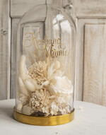 Prezenty, Podziękowania dla Rodziców Kompozycje Kwiatowe / Flowerboxy ślubne podziekowania dla rodzicow prezent dla mamy i taty na wesele kwiaty w kopule kompozycja z kwiatów suszonych pomysł na prezent dla rodziców, wieczne róże25