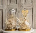 Prezenty, Podziękowania dla Rodziców Kompozycje Kwiatowe / Flowerboxy ślubne podziekowania dla rodzicow prezent dla mamy i taty na wesele kwiaty w kopule kompozycja z kwiatów suszonych pomysł na prezent dla rodziców, wieczne róże13