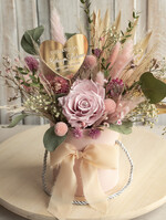 Prezenty, Podziękowania dla Rodziców Kompozycje Kwiatowe / Flowerboxy podziekowania dla rodzicow prezent dla mamy i taty na wesele, kompozycja z kwiatów suszonych pomysł na prezent dla rodziców, wieczne róże, flower box dla rodziców0