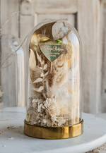 Prezenty, Podziękowania dla Rodziców Kompozycje Kwiatowe / Flowerboxy podziękowanie dla Rodziców na weselu, kwiaty dla Rodziców na prezent, suszone kwiaty w szkle, biała wieczna róża, prezent dla Rodziców kwiaty w szklanej kopule13