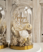 Prezenty, Podziękowania dla Rodziców Kompozycje Kwiatowe / Flowerboxy ślubne podziekowania dla rodzicow prezent dla mamy i taty na wesele kwiaty w kopule kompozycja z kwiatów suszonych pomysł na prezent dla rodziców, wieczne róże12