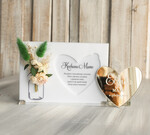 Prezenty dla Mamy kwiaty flowerboxy pomysł na prezent dla Mamy tabliczka z życzeniami na dzień Mamy prezent dla Mamy z okazji dnia Matki, kwiaty prezent dla mamy, kompozycja z suszonych kwiatów 7