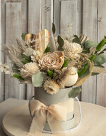 Prezenty dla Mamy kwiaty flowerboxy prezent dla Mamy z okazji dnia Matki, kwiaty prezent dla mamy , kompozycja z suszonych kwiatów pomysł na prezent dla mamy, wieczne róże, flower box dla mamy5