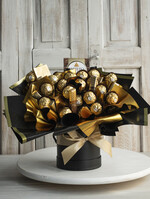 Prezenty dla Mamy flowerboxy, box ze słodyczami  prezent dla mamy, box dla mamy, słodki prezent dla mamy, kosz prezentowy dla mamy, zestaw słodyczy dla mamy, prezent na Dzień Mamy, upominek dla mamy, słodycze dla mamy4