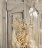 Prezenty dla Mamy kwiaty flowerboxy flowerbox, pomysł na prezent prezent dla mamy kwiaty w kopule kompozycja z kwiatów suszonych wieczne roze, prezent na dzień mamy2