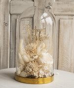 Prezenty dla Mamy kwiaty flowerboxy flowerbox, pomysł na prezent prezent dla mamy kwiaty w kopule kompozycja z kwiatów suszonych wieczne roze, prezent na dzień mamy4