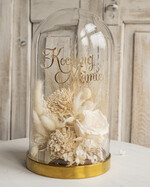 Prezenty dla Mamy kwiaty flowerboxy flowerbox, pomysł na prezent prezent dla mamy kwiaty w kopule kompozycja z kwiatów suszonych wieczne roze, prezent na dzień mamy6