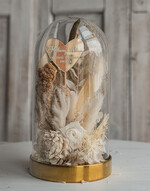 Prezenty dla Mamy kwiaty flowerboxy Prezent na dzień matki suszone kwiaty w szkle, prezent dla mamy kwiaty w szklanej kopule, kompozycje z suszonych kwiatów, Szklana kopuła suszony bukiet9