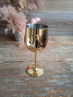 OUTLET OUTLET złoty kieliszek do wina, wyprzedaż złoty kieliszek0