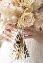 Medalion do bukietu ślubnego medalik Medalion ślubny do bukietu zdjęcie portret na pamiątkę wisiorek, Medalion do bukietu ślubnego ze zdjęciem6