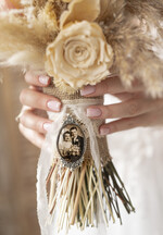 Medalion do bukietu ślubnego medalik Medalion ślubny do bukietu zdjęcie portret na pamiątkę wisiorek, Medalion do bukietu ślubnego ze zdjęciem7