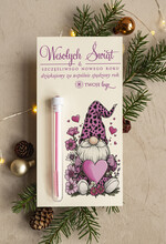 Prezenty Oferta dla Salonów BEAUTY szczoteczka do rzęs Szczoteczka do rzęs podziękowania dla klientki, prezent od stylistki rzęs dla klientek, upominek  bożonarodzeniowy gadzet od stylistki rzes 0