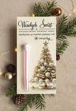 Prezenty Oferta dla Salonów BEAUTY szczoteczka do rzęs Szczoteczka do rzęs podziękowania dla klientki, prezent od stylistki rzęs dla klientek, upominek  bożonarodzeniowy gadzet od stylistki rzes 0