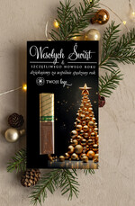 Prezenty Oferta dla Salonów BEAUTY drobne prezenty słodkości miody ciasteczka czekoladka Merci podziękowania dla klientki salonu kosmetycznego, prezent od fryzjerki dla klientek, upominek  bożonarodzeniowy gadzet od stylistki rzesy lub paznokcie0