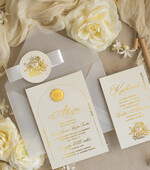 Zaproszenia na Komunię  dziewczynka  delikatne zaproszenie Komunijne, eleganckie zaproszenia na Komunię , Złote Zaproszenia na Komunię dla dziewczynki, zaproszenia Komunijne ze złotymi literami5