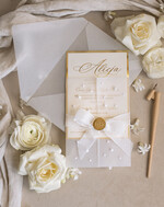 Zaproszenia na Komunię  dziewczynka  Perełkowe zaproszenia komunijne dla dziewczynki, zaproszenia na komunię z perełkami, złote zaproszenia na komunię, zaproszenia na Pierwszą Komunię0