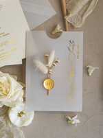 Zaproszenia na Komunię  dziewczynka  Eleganckie zaproszenia komunijne dla dziewczynki, zaproszenia na komunię z kwiatami, złote zaproszenia na komunię, zaproszenia na Pierwszą Komunię6