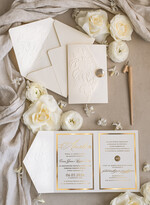 Zaproszenia na Komunię  dziewczynka  Nowoczesne zaproszenia na Komunię, Złote Zaproszenia na Komunię dla dziewczynki, Eleganckie zaproszenia Komunijne ze złotymi literami11