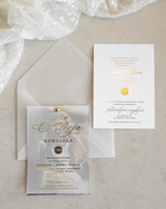 Zaproszenia na Komunię  dziewczynka  proste nowoczesne zaroszenia na komunię, komunijne ze zdjeciem kalkowe 5