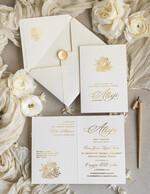 Zaproszenia na Komunię dla Dziewczynki dziewczynka  złote lub srebrne ręcznie robione zaroszenia komunijne nietypowe zaproszenie na komunie personalizowane zaproszenia Komunijne proste zaproszenie na komunię dla dziewczynki4