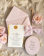 Zaproszenia na Komunię  dziewczynka  owalne zaproszenia na Komunię Zaproszenia komunijne personalizowane dla dziewczynki ręcznie robione zaproszenia na komunie Nietypowe zaproszenia komunijne5