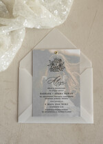 Zaproszenia na Komunię  dziewczynka  proste nowoczesne zaroszenia na komunię, komunijne ze zdjeciem kalkowe 3