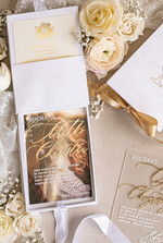 Zaproszenia na Komunię  chłopiec Eleganckie zaproszenia na Pierwszą komunię dla Matki Chrzestnej, wyjątkowe zaproszenia na komunię dla Rodziców  chrzestnych, Zaproszenie Vip dla Baci i Dziadka16