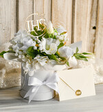 Pamiątki Prezenty na komunię  boxy prezentowe Zestaw Prezentowy od Chrzestnych na Pierwszą komunię, Flowerbox Komunijny opakowanie na pieniądze1