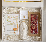 Pamiątki Prezenty na komunię  boxy prezentowe Pismo Święte Pamiątka Pierwszej Komunii Świętej, Medalik na Pierwszą Komunię Świętą, pudełko prezentowe na Komunię Świętą. 4