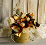 Pamiątki Prezenty na komunię  boxy prezentowe Zestaw Prezentowy od Chrzestnych na Pierwszą komunię, Flowerbox Komunijny opakowanie na pieniądze14