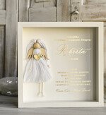 Pamiątki Prezenty na komunię  pamiątki na komunie  Pamiątka Pierwszej Komunii orbrazek z życzeniami Personalizowane pudełko na Prezent6