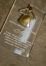 Pamiątki Prezenty na komunię  pamiątki na komunie  Statuetka pamiątka Pierwszej Komunii w pudełku, personalizowana Pamiątka Komunijna opakowanie na pieniądze1