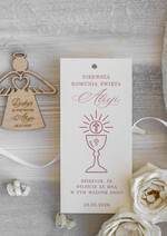 Podziękowania dla gości na komunii podziękowania dla gości Aniołki podziękowania dla gości na komunii, Upominki dla gości komunijnych, Anioły na Komunię jako podziękowania dla gości2