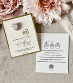 Podziękowania dla gości na komunii podziękowania dla gości podziękowania dla gości na komunii, prezenciki dla gości, podziękowanie upominek nasionka kwiatów0