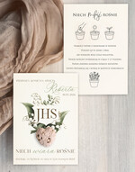 Podziękowania dla gości na komunii podziękowania dla gości podziękowania dla gości na komunii, prezenciki dla gości, podziękowanie upominek nasionka kwiatów1