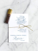 Podziękowania dla gości na komunii podziękowania dla gości czekoladki dla gości komunijnych, czekoladki merci prezenty dla gości na Komunii , upominki komunijne, Oryginalne podziękowania dla gości Komunia 1