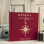 Księgi wpisów gości podróżnicze księga wpisów gości na wesele z motywem podróży - księga pamiątkowa na ślub dla podróżników0