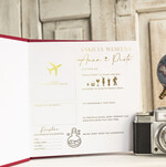 Księgi wpisów gości podróżnicze księga wpisów gości na wesele z motywem podróży - księga pamiątkowa na ślub dla podróżników4